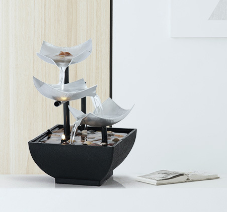 Three-tier Relaxation Tabletop Water Fountain