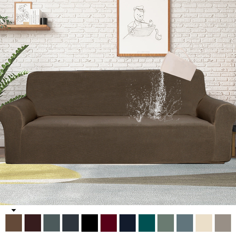 Waterproof sofa cover home fabric sofa cover Report