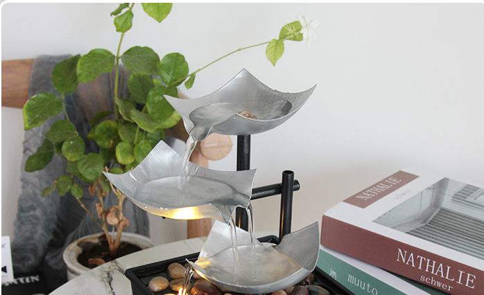 Three-tier Relaxation Tabletop Water Fountain